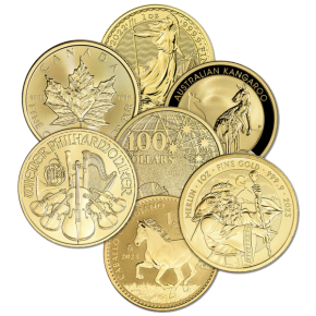 1 Oz Sovereign Gold Coins (Design Our Choice)